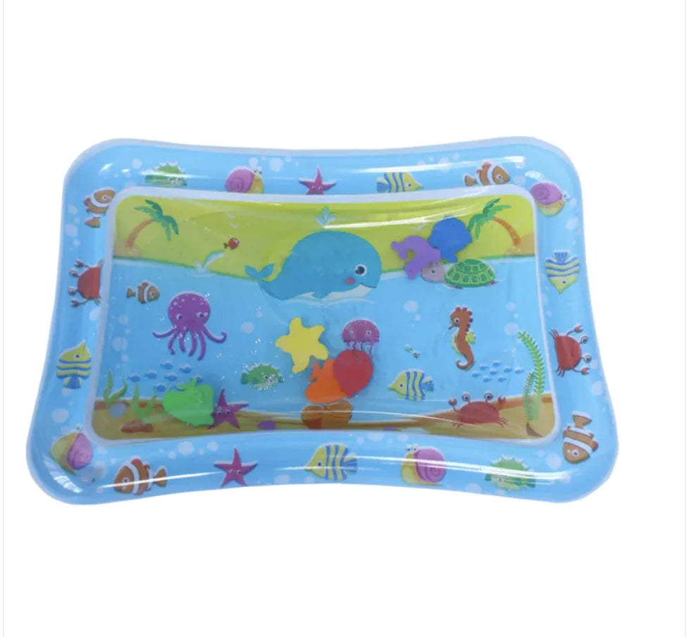 Inflatable Sea Turtle Baby Water Play Mat