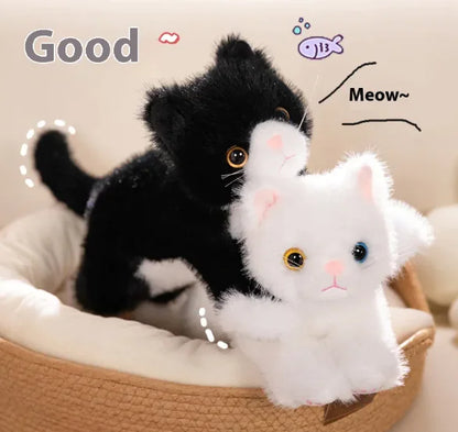 Simulation Cat Lying Style Doll