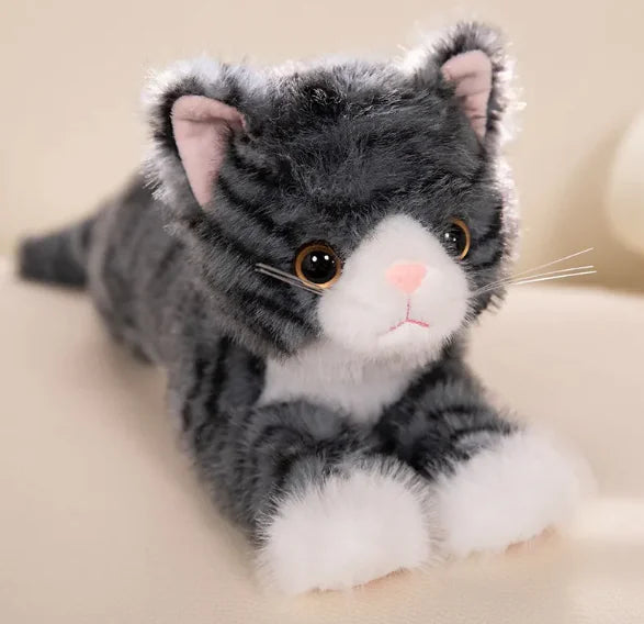 Simulation Cat Lying Style Doll