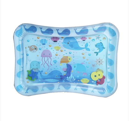 Inflatable Sea Turtle Baby Water Play Mat