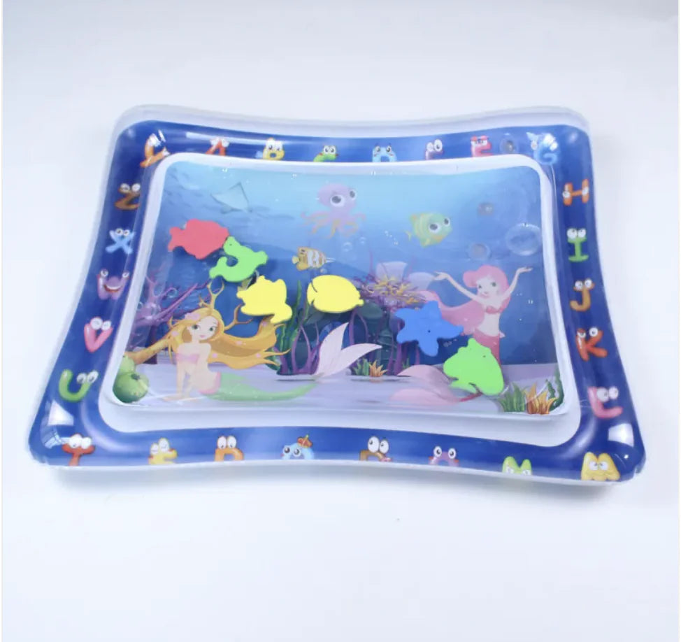 Inflatable Sea Turtle Baby Water Play Mat